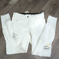 Euro Seat Breeches *gc, stains, seam puckers, discolored seat & legs
