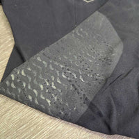 MENS Euro Seat Breeches *gc/fair, rubs, snags, peeled/dry stickies, undone seams, seam puckers, faded
