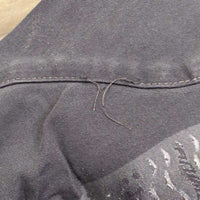 MENS Euro Seat Breeches *gc/fair, rubs, snags, peeled/dry stickies, undone seams, seam puckers, faded
