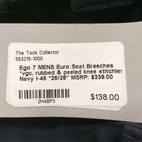 MENS Euro Seat Breeches *vgc, rubbed & peeled knee stitchies
