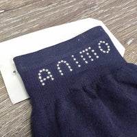 Tall Nylon Riding Socks, bling *vgc, clean, rubs, pills
