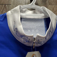 LS Show Shirt, 1/3 Zip Up, Bling, tags *new, tags
