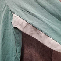 LS Sun Shirt, 1/4 Zip Up, mesh sleeves *vgc, v.puckered seams & pits