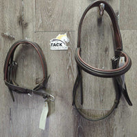 "Classic" Rsd Padded Monocrown Bridle, Flash *gc/fair, missing keeper, NO Cheeks, Missing Noseband Side, clean, scrapes
