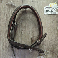"Classic" Rsd Padded Monocrown Bridle, Flash *gc/fair, missing keeper, NO Cheeks, Missing Noseband Side, clean, scrapes
