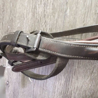 "Classic" Rsd Padded Monocrown Bridle, Flash *gc/fair, missing keeper, NO Cheeks, Missing Noseband Side, clean, scrapes
