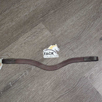 Flat ?Hunter Leather Browband *xc/like new
