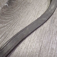 Flat Leather Bling Browband *xc, mnr dirt, older?
