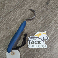 Thick Plastic Hoof Pick, string *vgc, clean, mnr stains & rubs
