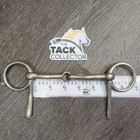 Half Cheek Snaffle Bit *vgc, clean, older, mnr stains, scuffs, chews & scratches
