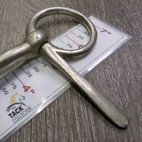 Half Cheek Snaffle Bit *vgc, clean, older, mnr stains, scuffs, chews & scratches
