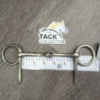 Half Cheek Snaffle Bit *vgc, clean, older, mnr stains, scuffs, chews & scratches
