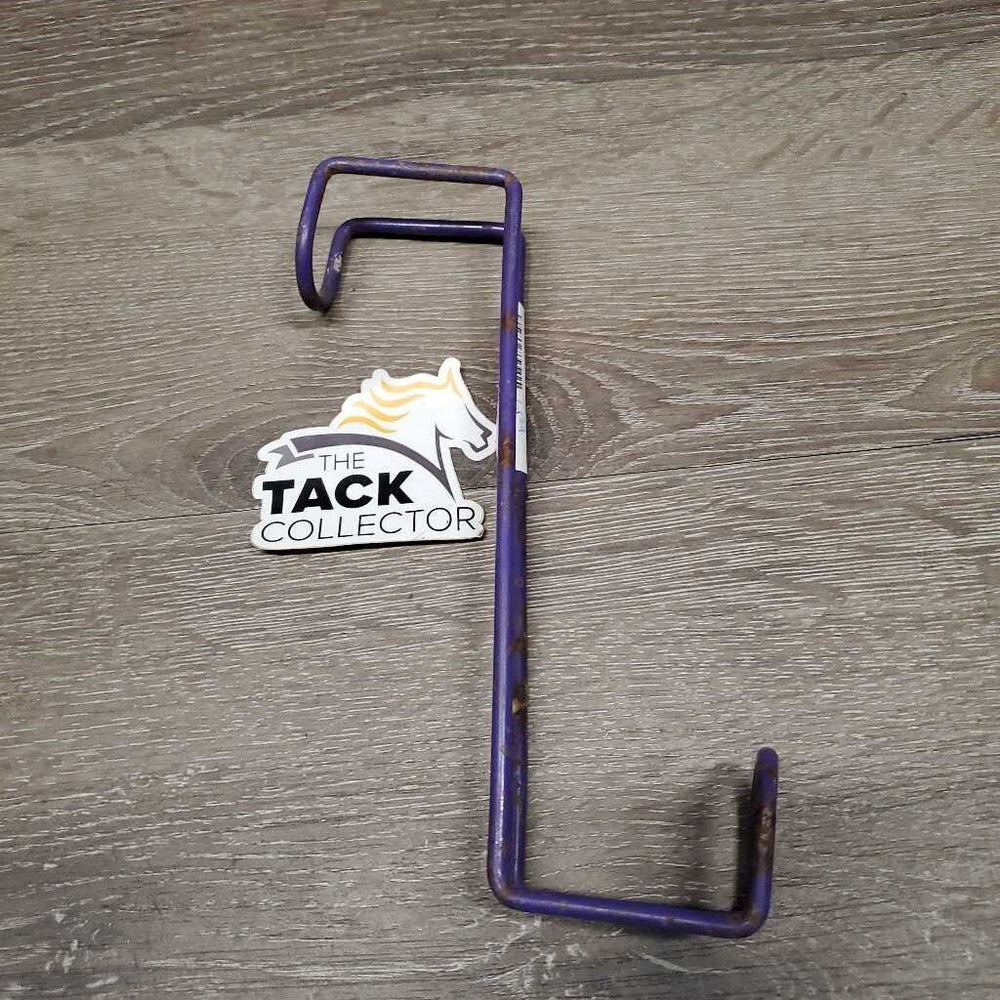 Wire Stall - Tack Hook *fair, v.scraped & rusty, bent, squished