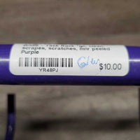 4 Hook Stall Mount Metal Bridle - Tack Rack *gc, clean, scrapes, scratches, mnr peeled