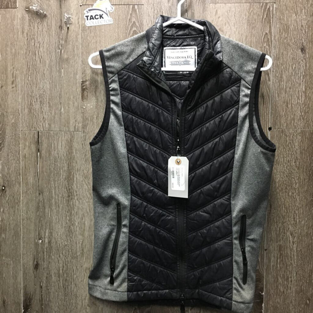 Stretchy & Quilt Vest *vgc, mnr stains/marks