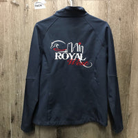 Soft Shell Jacket "Royal West" *gc, seam puckers, faded, puckers, stains, dirt