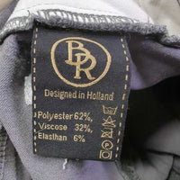 Euroseat Breeches, bling *gc/fair, faded, v.puckered, v.stretched, v.rubbed & pillly, snags, older?
