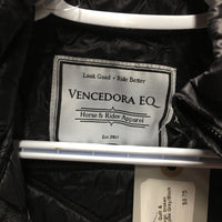 Light Quilt & Stretchy Vest, zip *vgc, broken zipper, edge rubs & pills