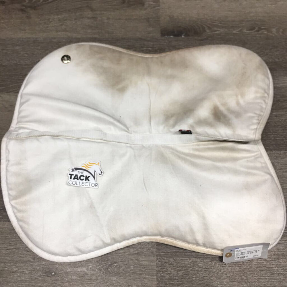 Memory Foam Half Pad *gc, stains, dirt, mnr hair, dingy, pills, rubs, creased foam