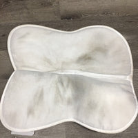 Memory Foam Half Pad *gc, stains, dirt, mnr hair, dingy, pills, rubs, creased foam