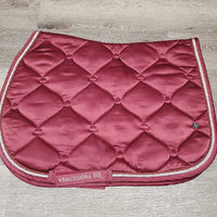 Satin Jumper Pad, 2x bling *vgc, clean, mnr hair, snags, rubs, stains
