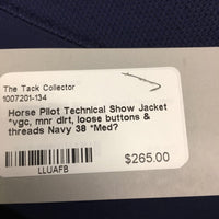 Technical Show Jacket *vgc, mnr dirt, loose buttons & threads
