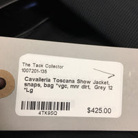 Show Jacket, snaps, bag *vgc, mnr dirt
