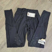Euro Seat Riding Tight Breeches, Pull On *gc/fair, v.hairy, seam rubs, threads, pills, faded
