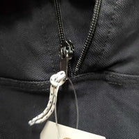 LS Sun Shirt, 1/4 Zip Up "Spruce Meadows" *gc/fair, broken zip, seam rubs & frays