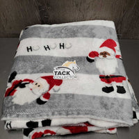 Soft Fleece Blanket "Santa" *vgc, clean
