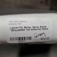 Fly Spray, Spray Bottle *dirty,almost full
