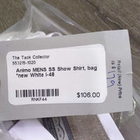 MENS SS Show Shirt, bag *new
