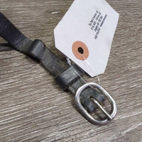 1 ONLY Leather Spur Strap *gc/fair, dry, dirt, dents, bent, stiff, rubs
