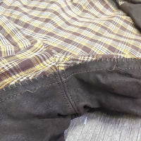 Full Seat Breeches *gc, older, v.stretched, v.puckered, undone seam stitching
