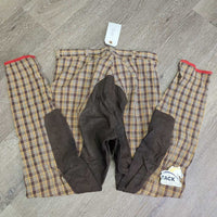 Full Seat Breeches *gc, older, v.stretched, v.puckered, undone seam stitching

