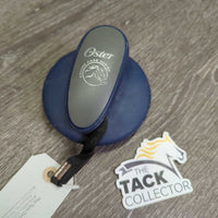 Soft Round Rubber Curry, handle, string *gc, clean, bent bristles, scrapes, stains, rubs
