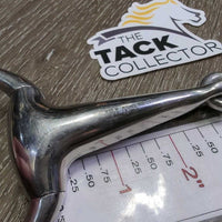Hollow Mouth Med Eggbutt Snaffle Bit *vgc/fair, clean, scratches, sharp slice
