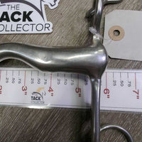 Low Port Hvy Weymouth Bit, chain *vgc, clean, closed hooks, scratches
