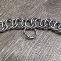 Low Port Hvy Weymouth Bit, chain *vgc, clean, closed hooks, scratches
