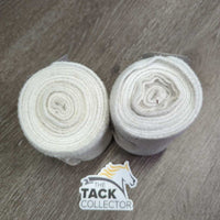 2 Fleece Polos *gc, clean, hairy, dingy, clumpy, faded logos
