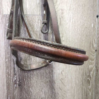 Rsd Bridle *gc/fair, v.stiff, dirty, v.tight keepers, older, rubs, faded, scrapes
