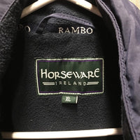 Light Fleece Lined Jacket, zip, roll up Collar Hood *vgc, older, mnr hair
