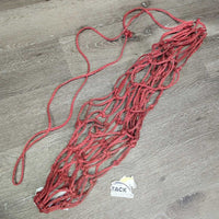 Thick Nylon String Hay Net *vgc/gc, clean & dirty, stains, mnr rubs & broken string
