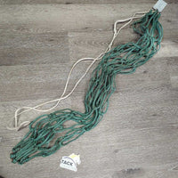 Thick Nylon String Hay Net *gc, dirt, stains, rusty, mnr broken strings
