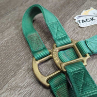 Thick Nylon Halter *gc, mnr hair, faded, dirt?stains, edge rubs & frays, older
