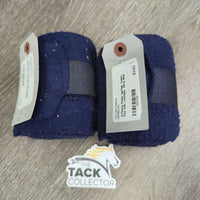 2 Fleece Polos *gc/fair, faded, hay, hair, v.clumpy
