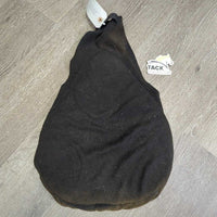 Gel Seat Saver, Fleece Top *vgc, mnr hair, older, mnr clumpy, faded back edge
