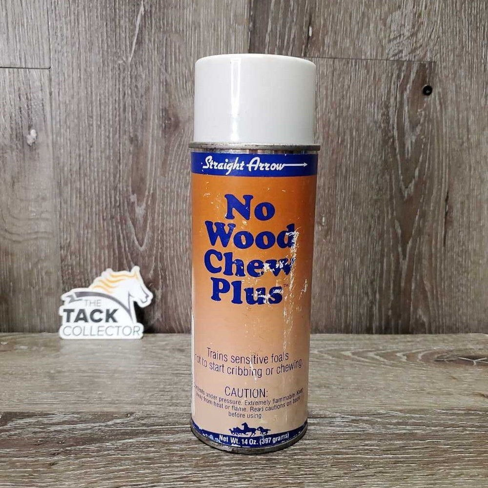 No Wood Chew Plus Aerosol Spray *almost full?, scraped label, older, stains