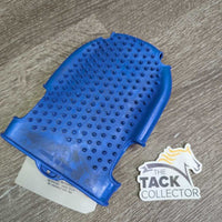 Double Sided Spikes & Bristle Brush Bathing Mitt *gc, clean & dusty/residue, mnr dings, stains, rubs, broken/missing spikes, hair, older
