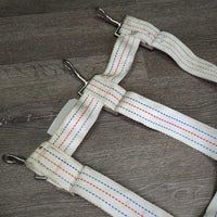 Thick Nylon Web Open Stall Guard *vgc, hair, dirt, stains, rust, older, rubs, loose rubs/frays
